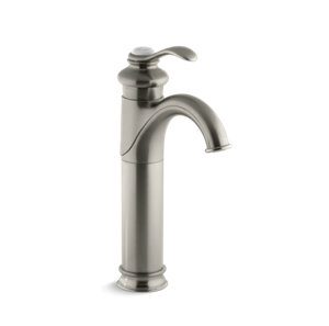 Fairfax® Tall Bathroom sink faucet with single lever handle - K-12183-BN