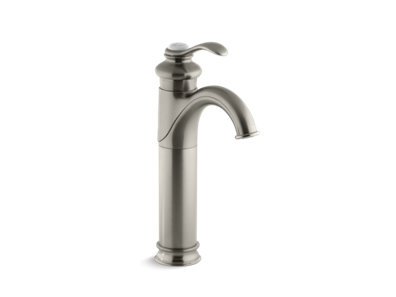 Fairfax® Tall Bathroom sink faucet with single lever handle - K-12183-BN