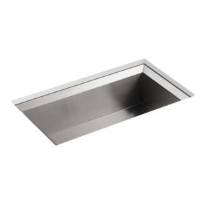 Poise® 33" x 18" x 9-3/4" undermount single-bowl kitchen sink - K-3387-NA