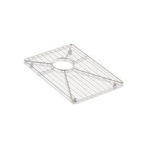 Vault Strive® Stainless steel sink rack, 11-3/16" x 16-11/16" for 36" offset apron-front sink - K-6477-ST