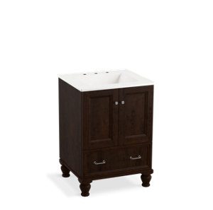 Damask® 24" bathroom vanity cabinet - K-99514-LG-1WB