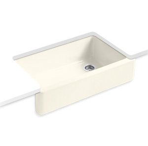 Whitehaven® 35-3/4" undermount single-bowl farmhouse kitchen sink - K-6489-96