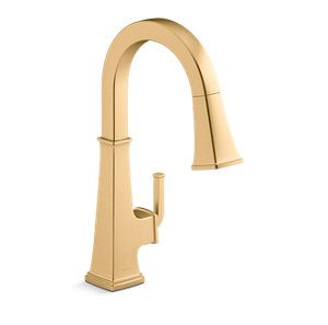 Riff® Pull-down kitchen sink faucet with three-function sprayhead - K-23830-2MB