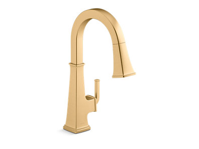 Riff® Pull-down kitchen sink faucet with three-function sprayhead - K-23830-2MB