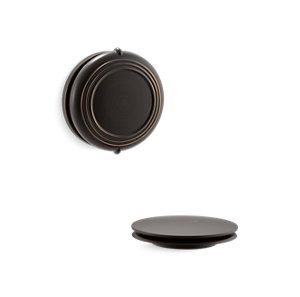 Pure Flo Traditional Rotary-turn bath drain trim - K-T37393-2BZ