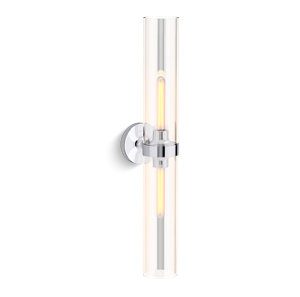 Purist® 29-1/2" two-light sconce - K-27264-SC02-CPL