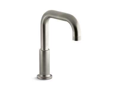 Purist® Deck-mount non-diverter bath spout - K-14430-BN