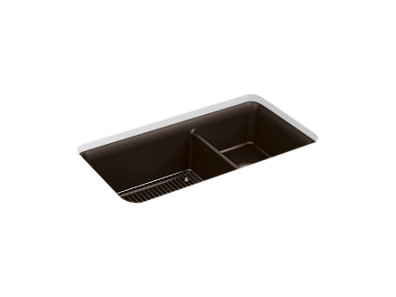 Cairn® 33-1/2" undermount double-bowl kitchen sink - K-8204-CM2