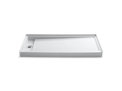Groove® 60" x 32" single threshold left-hand drain shower base - K-9949-0
