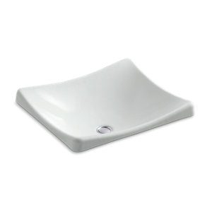 DemiLav® Wading Pool® Vessel bathroom sink - K-2833-95