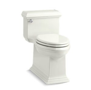 Memoirs® Classic One-piece compact elongated toilet with skirted trapway, 1.28 gpf - K-6424-NY