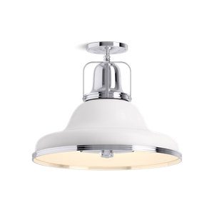 Hauksbee® Semi-flush light - K-32294-SF03-WCL