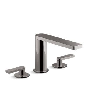 Composed® Widespread bathroom sink faucet with lever handles, 1.2 gpm - K-73060-4-TT