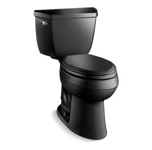 Highline® Classic Comfort Height® Two-piece elongated 1.28 gpf chair height toilet - K-3658-7