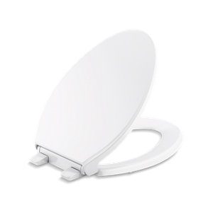 Figure® Ready Latch® Quiet-Close elongated toilet seat - K-24295-0