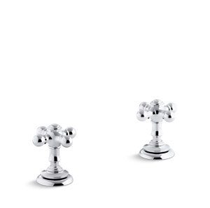 Artifacts® Deck-mount bath cross handle trim - K-T98071-3-CP