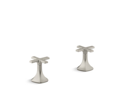 Occasion Cross bathroom sink faucet handles - K-27010-3-BN