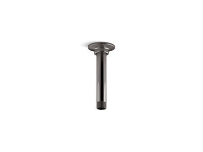 6" ceiling-mount single-function rainhead arm and flange - K-7394-TT