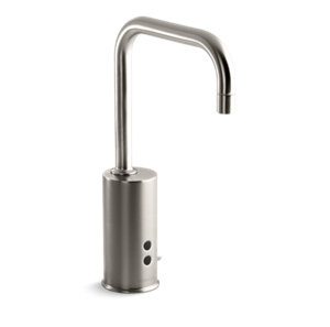 Gooseneck Touchless faucet with Insight technology, DC-powered - K-13473-VS