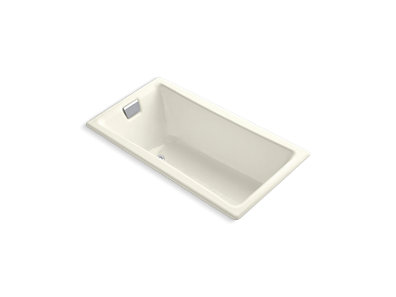 Tea-for-Two® 60" x 32" drop-in bath with end drain - K-850-96