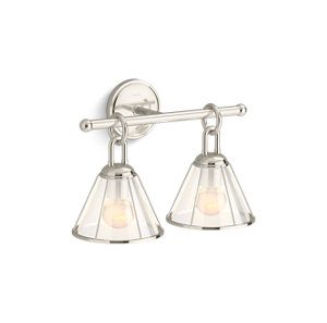 Terret 15-1/2" two-light sconce - K-27742-SC02-SNL