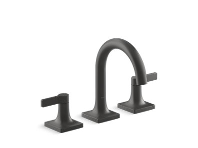 Venza® Widespread bathroom sink faucet, 1.2 gpm - K-28125-4-BL