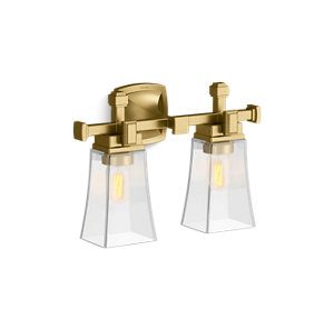 Riff® 16" two-light sconce - K-31756-SC02-2GL