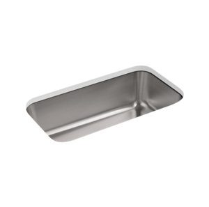 Undertone® 31-1/4" x 17-7/8" x 9-5/16" undermount single-bowl large kitchen sink - K-5290-NA