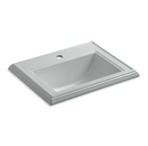 Memoirs® Classic Drop-in bathroom sink with single faucet hole - K-2241-1-95