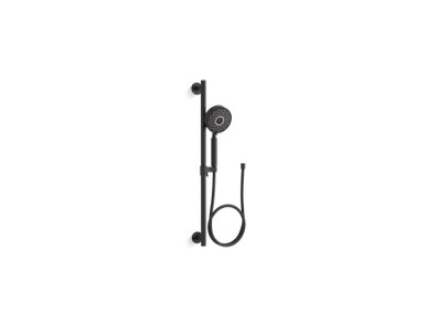 Purist® 2.5 gpm multifunction handshower kit with Katalyst® air-induction technology - K-22178-BL