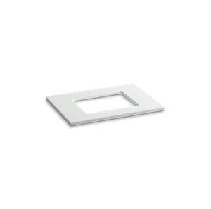 Solid/Expressions® 31" vanity top with single Verticyl® rectangular cutout - K-5456-S33