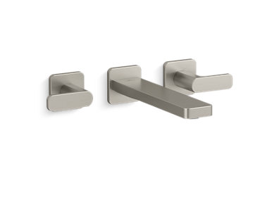 Parallel® Wall-mount bathroom sink faucet trim - K-T27120-4-BN