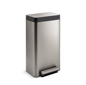 8-gallon loft stainless steel step trash can - K-20941-ST