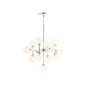 Bellera 32" 13-light chandelier - K-31767-CH13-SNL
