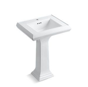 Memoirs® Classic 24" pedestal bathroom sink with single faucet hole - K-2238-1-0
