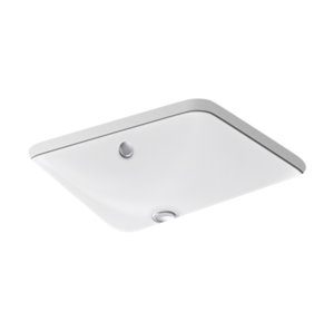 Iron Plains® Drop-in/undermount bathroom sink - K-5400-0