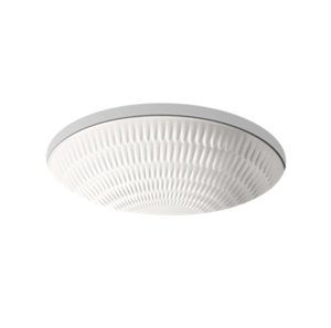 Derring® 17" x 14" undermount bathroom sink - K-17889-RL-K8