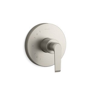 Avid® Rite-Temp® valve trim with lever handle - K-TS97018-4-BN