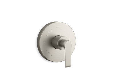 Avid® Rite-Temp® valve trim with lever handle - K-TS97018-4-BN