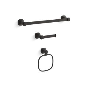 Numista Three-piece bathroom accessory set - K-R30665-BL
