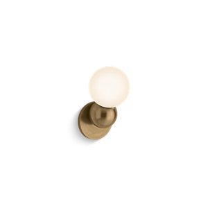 Sphere 9-1/2" one-light sconce - K-32515-SC01-BBL