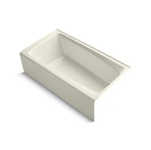Mendota® 60" x 32" alcove bath with integral apron and right-hand drain - K-506-96