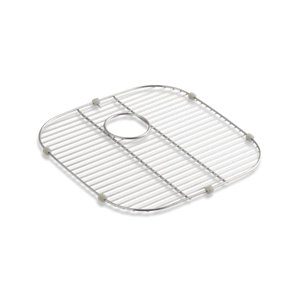 Undertone® Stainless steel sink rack, 17-9/16" x 17-3/4" for K-3356 Undertone® and K-3356-HCF Undertone® Preserve sinks - K-6389-ST