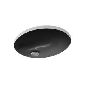Caxton® Oval 15" x 12" undermount bathroom sink - K-2209-7