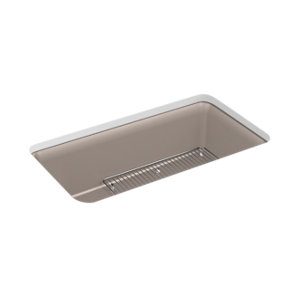 Cairn® 33-1/2" undermount single-bowl kitchen sink - K-8206-CM3