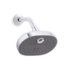 Statement Oblong multifunction 2.5 gpm showerhead with Katalyst® air-induction technology - K-26290-CP