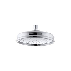 8" 1.75 gpm rainhead with Katalyst® air-induction technology - K-13692-G-CP