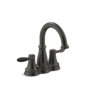 Bellera® Centerset bathroom sink faucet, 1.0 gpm - K-27378-4K-2BZ