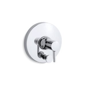 Toobi® Rite-Temp® valve trim with diverter, valve not included - K-T8979-4-CP