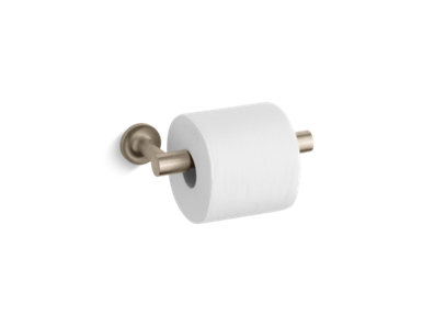 Purist® Pivoting toilet paper holder - K-14377-BV